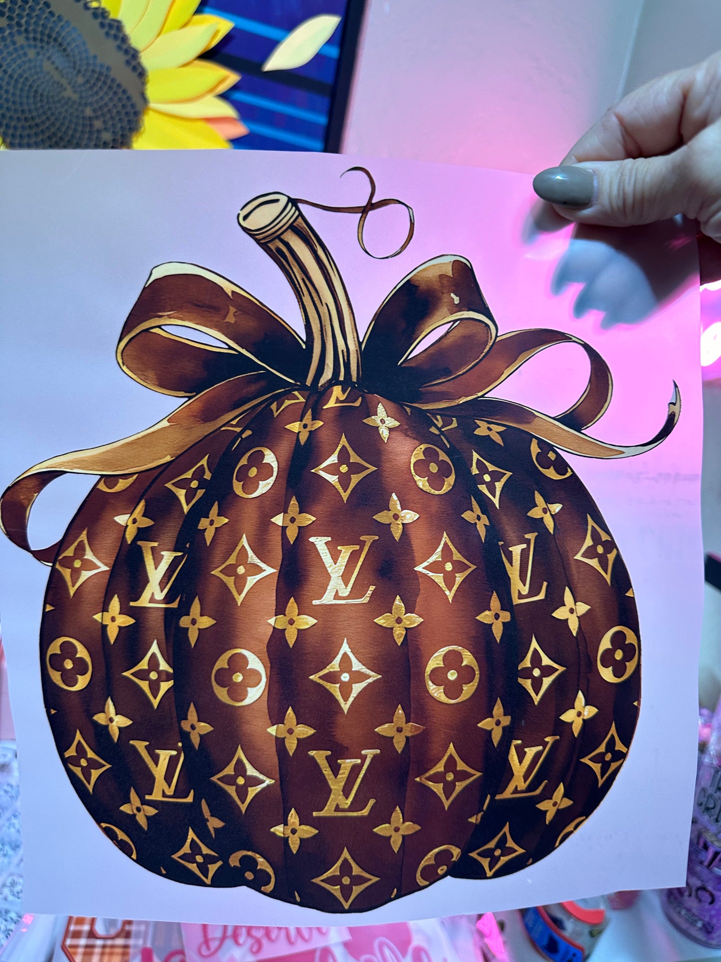 LV Pumkin transfer