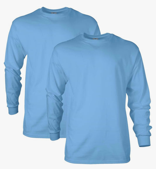 Light blue long sleeve shirt