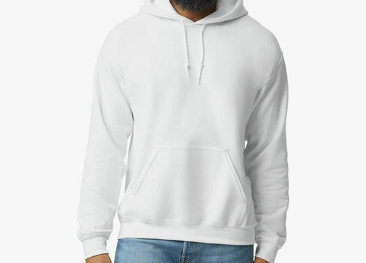 White hoodie