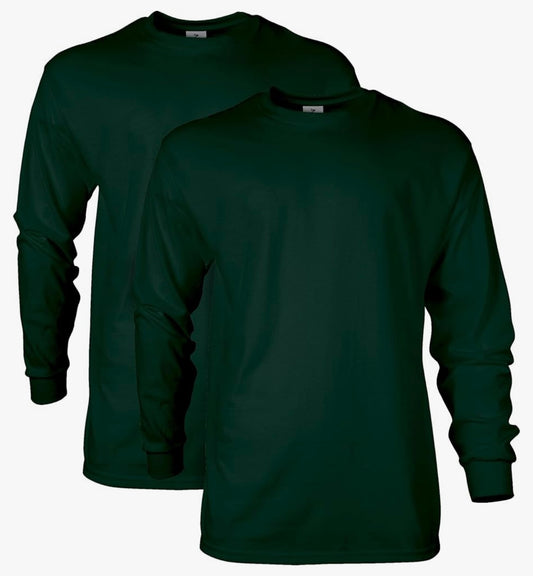 Dark green long sleeve shirt