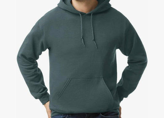 Dark heather hoodie