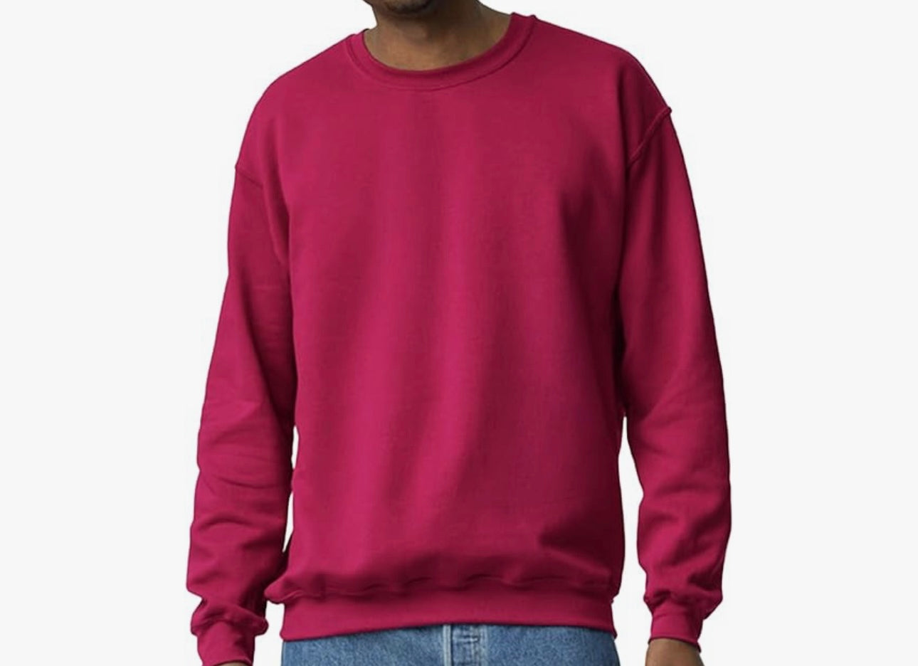 Maroon crew sweatshirt