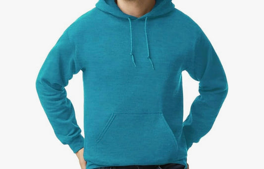 Aqua/teal hoodie