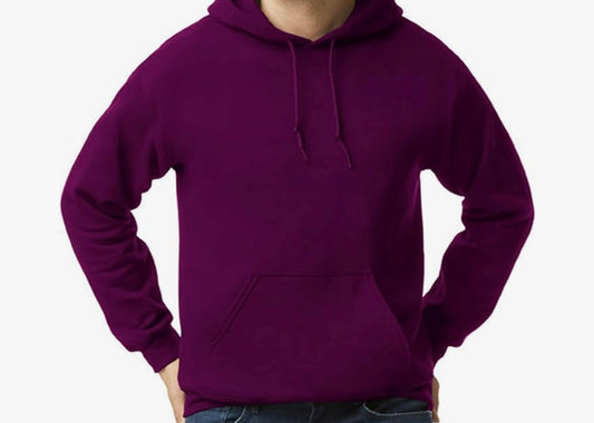 Burgundy hoodie