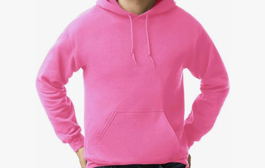 Pink hoodie