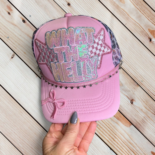 What the helly trucker hat